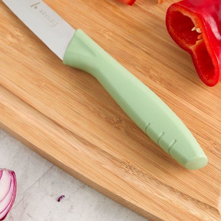 Aryıldız Primo Sebze Bıçağı Yeşil 11cm 301685