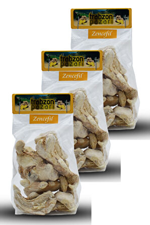 Doğal Kurutulmuş Kök Zencefil 3x70 gr