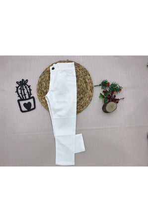 Erkek Çocuk Likralı Lacivert Rahat ve Şık Pantolon