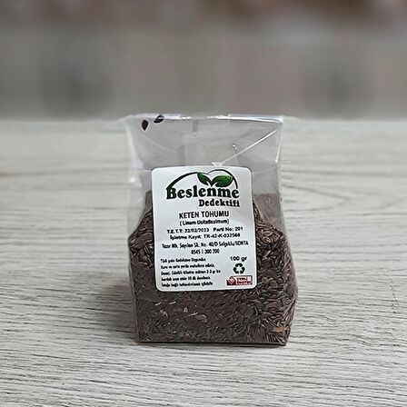 Keten Tohumu (100 Gr)