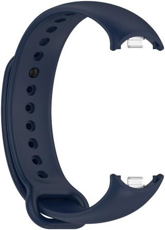 Xiaomi Mi Band 8 Mi Band 9 Mi Band 10 ile Uyumlu Silikon Kordon Kayış Metal Pimli