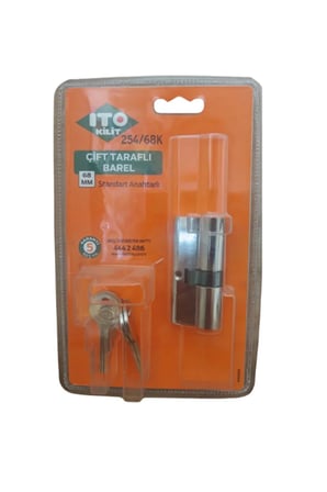 İto Kilit 254/68K 68 mm Standart Cerman Silindir Kapı Bareli (26+10+32 mm)