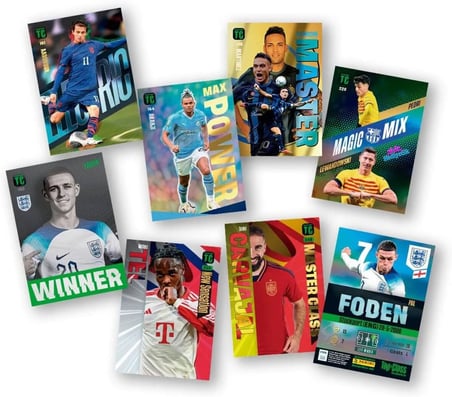 Hediyecik Panini Fifa Top Class 2024 Futbolcu Kartları 10 Paket (80 Kart)