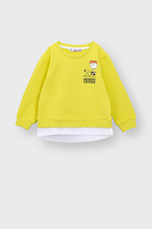 Peanuts Friends Bebek Eşofman Takımı (Aslan Desenli) 1-3 Yaş