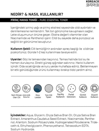 Pirinç Mayası Toniği