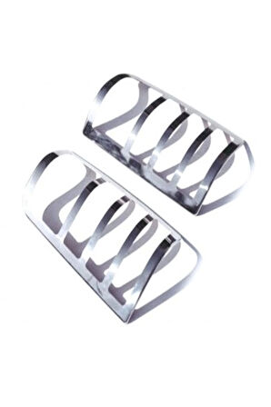 Citroen Berlingo Krom Stop Çerçeve 2 Parça 1996-2008 Paslanmaz Çelik