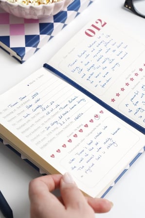 Film &amp; Dizi Günlüğü - Movie &amp; Series Journal Lacivert