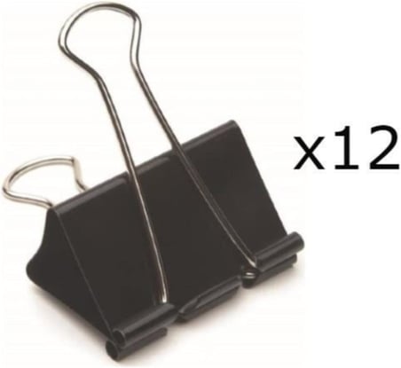 Binder Clips Metal Kıskaç 32mm 12 Li Kutu