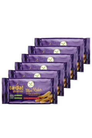 Glutensiz Gluten Free Peynirli Dereotlu Mini Kraker 85 Gr (6 Adet)