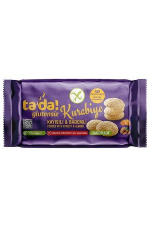 Glutensiz Gluten Free Kayısılı ve Bademli Kurabiye 75 Gr