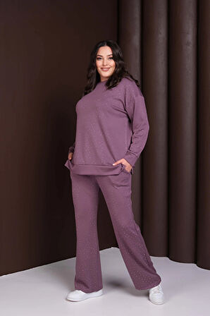 Önü Taş Baskılı Alt-Üst Takım