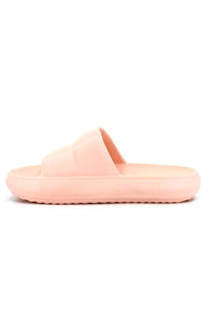 Kareli Yumuşak Tabanlı Bahçe Plaj Havuz Deniz Yazlık Günlük Terlik Pudra