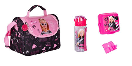 Barbie Beslenme Çantası SETİ (3 PARÇA)
