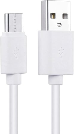 Type-C Şarj Kablosu 18W 3.0A Type c to USB Hızlı Şarj Kablosu Tonex, Beyaz