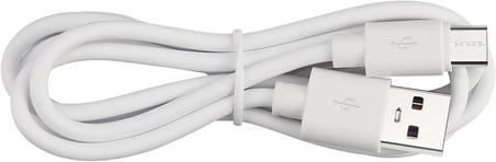 Type-C Şarj Kablosu 18W 3.0A Type c to USB Hızlı Şarj Kablosu Tonex, Beyaz