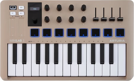 Arturia MiniLab MK III - Şampanya Rengi