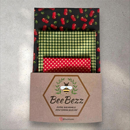 BeeBezz 3'lü set / KİRAZLAR KOMBİN