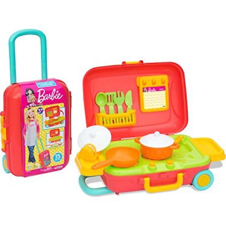 Barbie Mutfak Set Bavulum