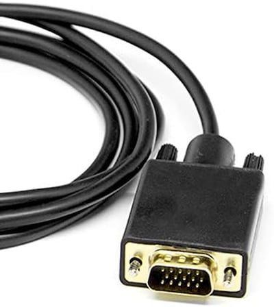 1.8m Display Port to VGA Kablo (DK-CB-DPXVGAL180), Siyah