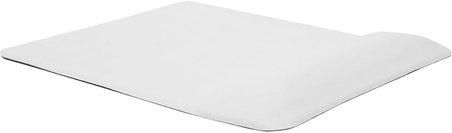 Beyaz Dikdörtgen Bilgisayar Notebook Bileklik Destekli Ergonomik Optik Mouse Pad 19x23