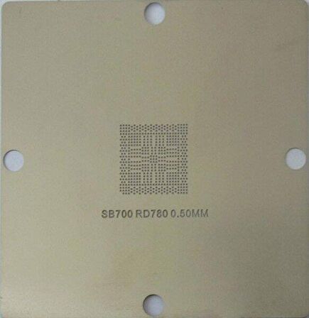 90X90 216-0674026 SB700 RD780 KALIP STENCİL 0.5 MM