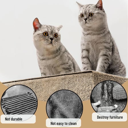 kendinden yapışkanlı kedi tırmalama halısı, kendinden yapışkanlı, kesilebilir, kedi duvarı, kedi tırmalama tahtaları, kedi tırmalama tahtaları, çizilmeye karşı koruma (haki, 40 x 200 cm)