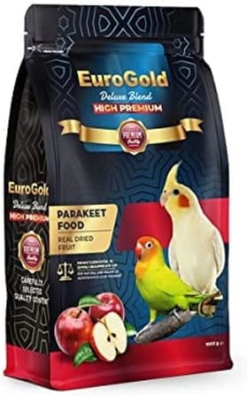 Blend Gerçek Elmalı Premium Paraket Kuşu Yemi, 1 Kg