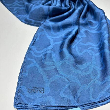 SAKS MAVİSİ  ARMİNE TREND J. VİSKON ŞAL