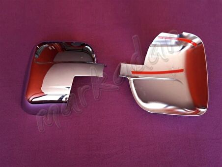 WOC Chrome Opel Vivaro Krom Ayna Kapağı 2014-2019 2 Parça Abs Krom