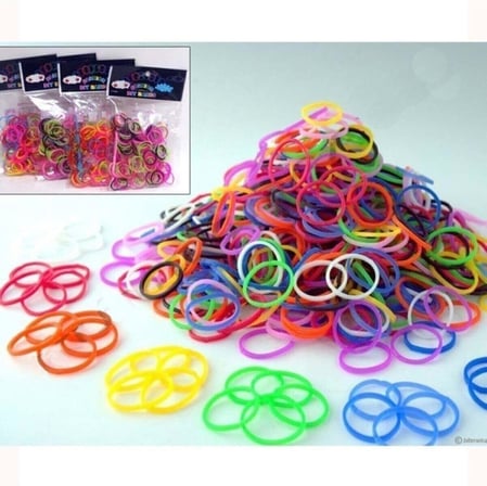 Lastik Örgü Bileklik Ve Kolye Yapma (yapım) Seti 3 Paket Loom