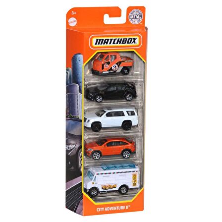 Matchbox™ 5'li Araba Seti FABBATOYS