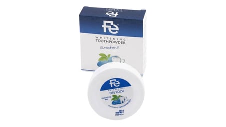 Fe Beyazlatıcı Diş Tozu Naneli 50 g (4'li Paket)
