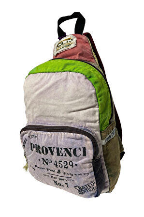 Kaliteli Laptop Bölmeli Vintage Disayn Sırt Gezi Çantası New Minola 25 Cm X 36 Cm