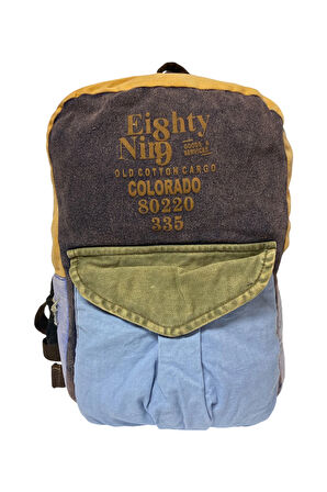 Kaliteli Vintage Tek Gözlü Disayn Sırt Gezi Çantası KC Harley Bag 5097