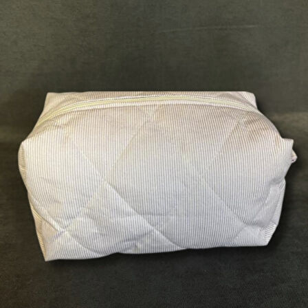 Uretti - Ege 7366 El Yapımı Makyaj Çantası / Organizer - 14cm x 23cm