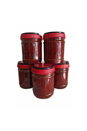 Ev Yapımı Güneşte Kurutulmuş Acı Biber Salçası 5 Kg Ev Yapımı