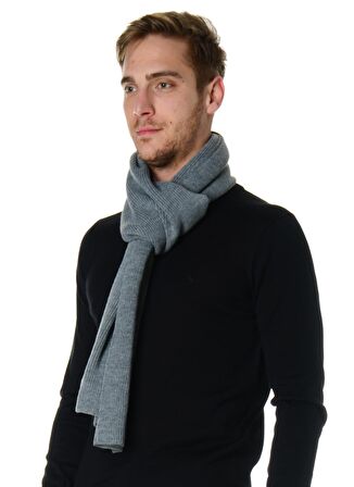 Limon Koyu Lacivert Erkek Atkı