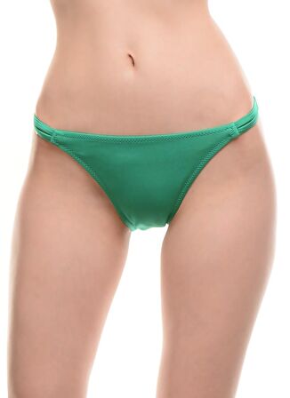 Limon Koyu Nefti Kadın Bikini Alt