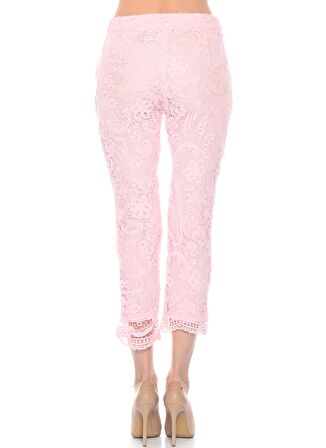 House Of Camellia Pembe Kadın Pantolon 61ATA HCPTN300 HC