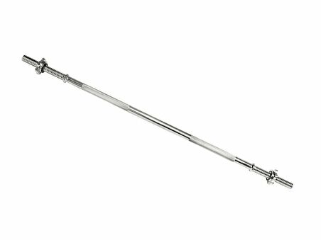 Clifton Düz Bar 120 Cm Krom Halter Ağırlık Barı