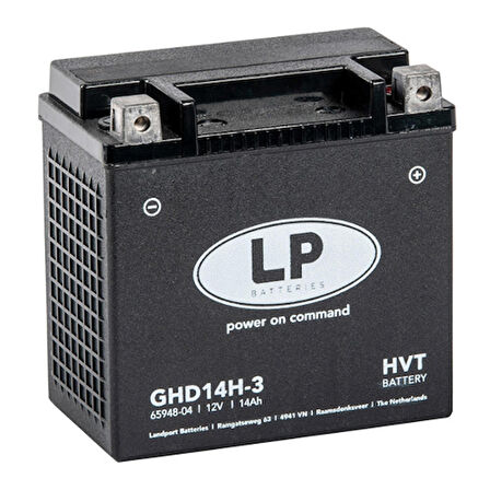 LP Ghd14h-3 Gel Akü Harley Davidson için