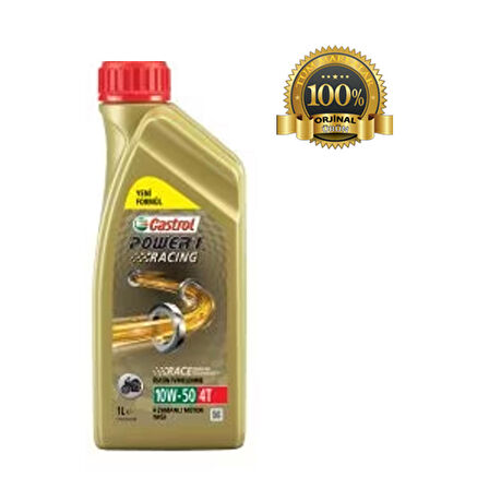 Castrol Power 1 Racing 10W-50 Tam Sentetik Motor Yağı 1L