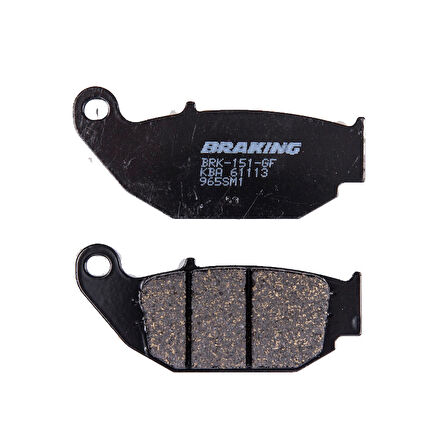 Braking Honda Cb 250 R Arka Fren Balatası Yarı Metalik 965Sm1