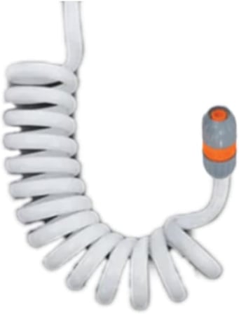 Plasyay Spiral Yıkama Sulama Uzatma Hortumu (5 Metre Gri)