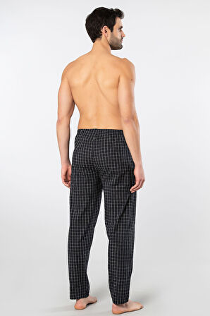Cacharel Erkek Dokuma Pijama Tek Alt 2240/Siyah 2