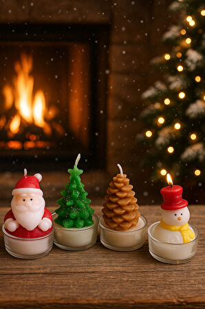 Yılbaşı Özel Tasarım Mum