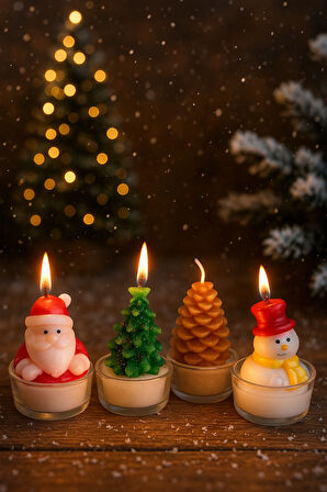 Yılbaşı Özel Tasarım Mum