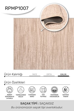 ANATOLIA HALI/MORA- KAHVE - Yumuşak Dokulu Halı Yolluk 
