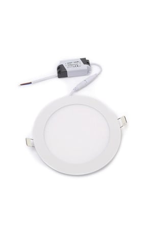 İnoled 12w Yuvarlak Sıva Altı Led Panel (beyaz-6500k)