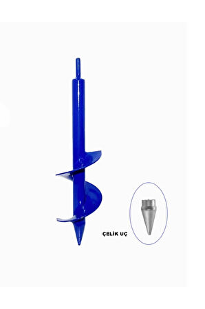 Matkap Uç Toprak Burgu Bodur Kısa Ağaç Dikme Makinesi 32x10 Cm
